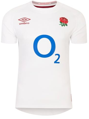 Umbro Herren England Home Pro Jersey Kurzarm-Top