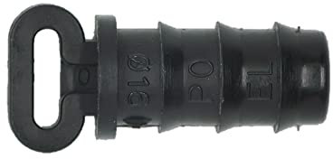 DRIPALIA Tapón Final para Manguera de Riego de Goteo de 16 mm - Accesorios de Riego por Goteo - Ideal para Tapar el Final de Las Tuberías - Resistente a los Rayos UV 50 Unidades
