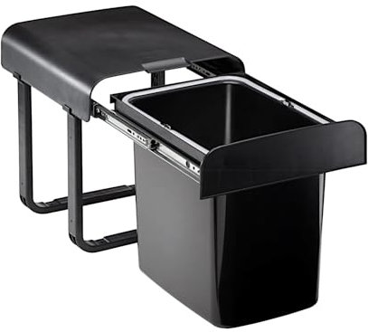 ekotech Abfallsammler ALADIN 40 BIO mit 16 Liter Füllvolumen für 40 cm Schrankbreite