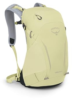 Osprey Hikelite Unisex Backpack, 18L, Stardust Yellow/Gray Wolf, O/S