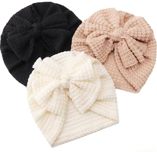 DRESHOW Cappello Turbante Bambina Cappellini Berretti e Cappellin per Infantile Bambino Neonato Ragazza
