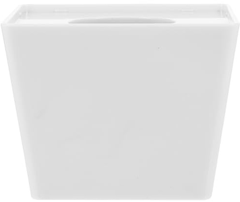 Mikikit White Mic Flag Station Cube Foam Microphone Cover Holder for Wireless Interview Broadcast Corporate Meetings with Custom Logo Branding