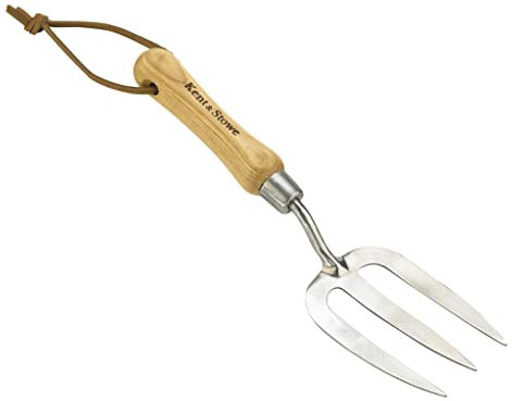 Kent and Stowe Fourche à main en acier inoxydable FSC-100%