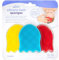 Ubbi Jellyfish Silicone Multi-Purpose Bath Sponges for Washing and Play, Baby Bathing Essentials for Newborns, Baby Massaging Bath Brushes for Dry Skin and Cradle Cap, Set of 3