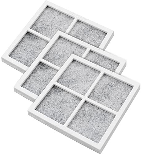 3 Stück Kühlschrank Luftfilter Baven Aktivkohlefilter Ersatzfilter für LG LT120F Kühlschrank Gefrierschrank Filter Maschine Ersatz Zubehör Entfernen Sie den Kühlschrankgeruch