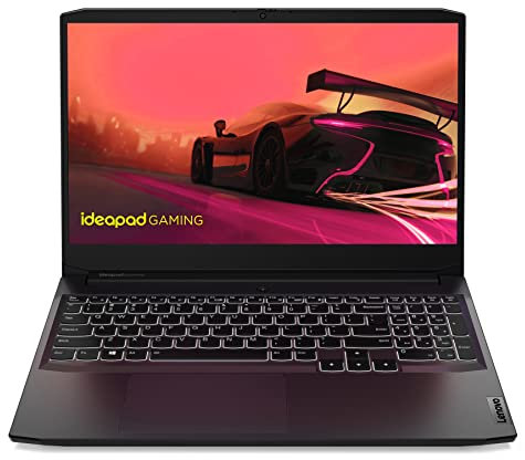 Lenovo IdeaPad Gaming 3 Gen 6 - Ordenador Portátil Gaming 15.6 FullHD (AMD Ryzen 5 5600H, 16GB RAM, 512GB SSD, NVIDIA GeForce RTX 3050 Ti-4GB, Sin Sistema Operativo) Negro - Teclado QWERTY Español