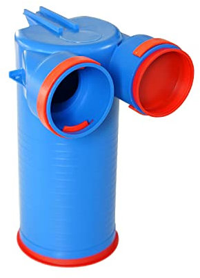 HG hava Caja de conexiones de válvula AST 2 x 75 mm fi 125 L-210, distribuidor de aire, caja de juntas para recuperación, accesorios de ventilación, caja de suministro y salida con juntas, sistema de