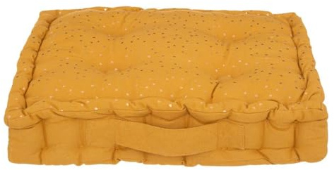 ATMOSPHERA CREATEUR D'INTERIEUR - Cuscino da terra per bambini berlingot giallo senape 40x40cm