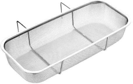 SiaBiced Fregadero de Colador Suministro de Acero Inoxidable, Cesta Coladora para Fregadero de Cocina