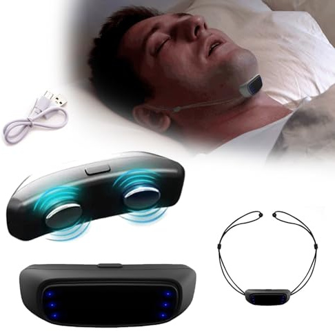 Dispositivo Anti Russamento, Mini Rilevamento del Suono Intelligente Elettrico Anti-Russamento per Migliorare la Qualità del Sonno e Allevia la Stanchezza