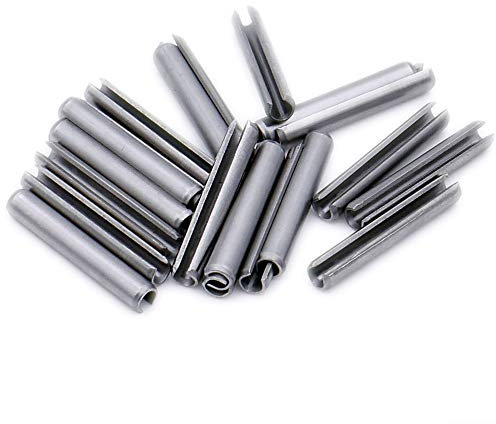 D3 (3mm x 12mm) Slotted Spring Pin (Heavy) - Stainless Steel (A1) (Pack of 20)