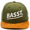 Du Hirsch Bayerisches Snapback Cap Basst Khaki Canvas One Size