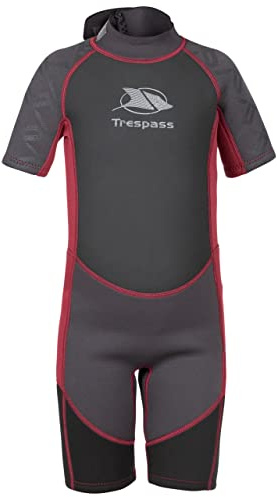Trespass Jungen Milo Neoprenanzug, Black, 9/10 Jahre