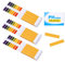 Oderra Lackmuspapier - 240 Stück pH Wert Teststreifen, Messbereich 1-14, Indikatorpapier für Speichel (3x 80er Pack)