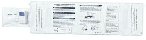 Sistema de Alarma de Cama Inteligente VOCA Early Alert para Adultos Mayores: Sensor inalámbrico y buscapersonas, alarmas de Cama de prealerta, prevención de caídas, Demencia