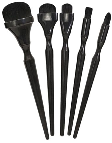 Pinceaux estompeurs pour dessin au fusain - Fibre artificielle 50g | Outil de dessin 5 pièces, ensemble de pinceaux pour mélange d'encre | Étudiants en art Enseignants Artistes Artisans Salle de class