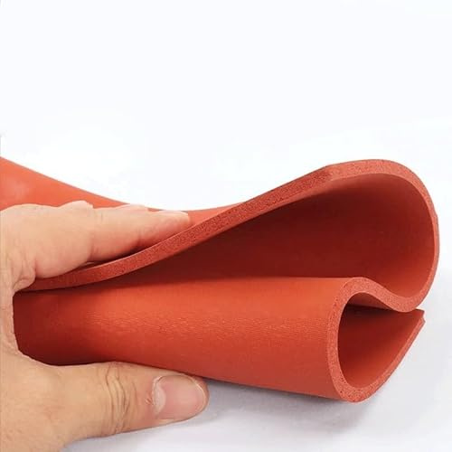 Sponge Board Press Mat, Machine Silicone Pad Super Soft Sponge Board Heat Insulation Silicone Pad Desk Mat(500x500x6mm)