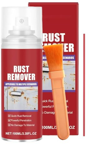 Dissolvant De Rouille Pour Métal - Spray de Polissage Polyvalent pour Automobile 100ml,Nettoyant Pour Surfaces Métalliques À Usage Intensif | Pour Véhicules Automobiles Camping-Cars Remorques Camions