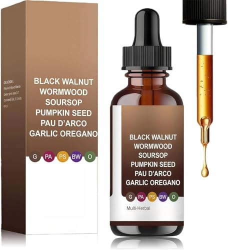 Limpieza intestinal con Nogal Negro y Ajenjo