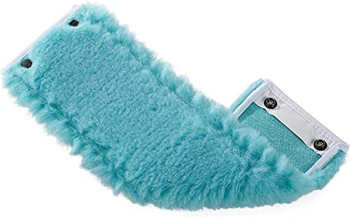 Leifheit Wischbezug Combi M Static Plus, für alle Bodenarten, zieht Staub und Haare an wie EIN Magnet, Bodenwischer Ersatzbezug für Glatte Böden, Wischmopp für trockene Bodenreinigung