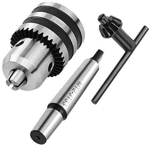 CBTONE 1/32- 5/8 Heavy Duty Drill Chuck with Chuck Key and MT2 Shank