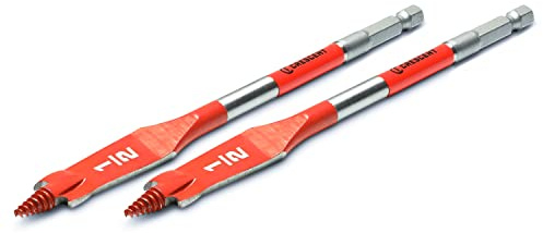 Crescent 2 Piece Screw Point Paddle Drill Bit | 6 x 1/2 | CDSP-629-2