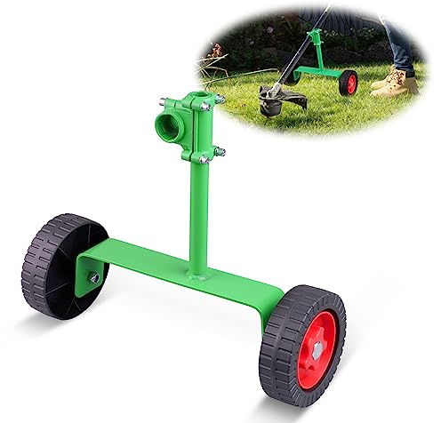 KALAWW Adjustable String Trimmer Support Wheel Attachment 26mm(1 inch) and 28mm(1.1 inch) for String Trimmer