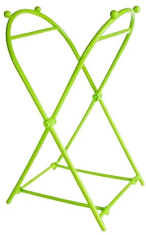 Bin Bag Holder Stand - Metal Frame, Foldable Portable Design | X-shaped Rubbish Organiser for Indoor Outdoor Outdoor Lawn Garden, Space Saving Waste Storage for Kitchen House