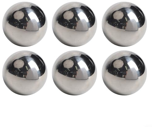 Floating Stainless Steel Garden Balls for Zinc Bathtubs Glass Bowls and Ponds Mirror Finish For Decorative Spheres for Water Gardens (51MM)