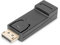 DIGITUS Adaptateur Graphique DisplayPort, DP vers HDMI Type A, Full HD 1920 x 1080 Pixels, DPCP, HDCP, Noir