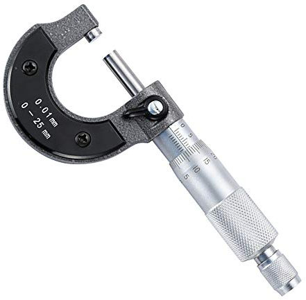 Micrometer Digitale Bügelmessschraube 0-25mm Hohe Präzision Elektronische Standard Außerhalb Metrik Mikrometerschieber Länge Messwerkzeug für Mechaniker