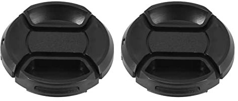 Lucaser 2 tapas de objetivo universales de 49 mm para cámara DSLR