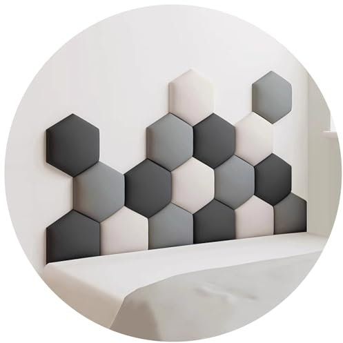 Wzmazingly 3D Antikollision Gepolsterte Wandpaneele, Selbstklebend Kopfteil Wandpolster Kinderzimmer Wandgestaltung Weich Wandschutzplatten (Color : 002, Size : 180x105cm)