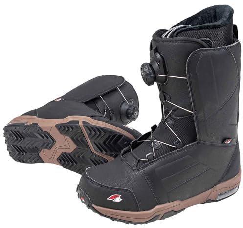 F2 Herr snowboard softboots SB – Eliminator Dual TGF 265 svart 2024/25