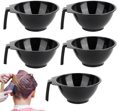 Generico Ciotola Per Mescolare Tinta Per Capelli,Set Ciotole Per Colorazione Capelli | Impilabili Per Tingere Colore Strumento Per Stilisti Principianti Appassionati Professionisti