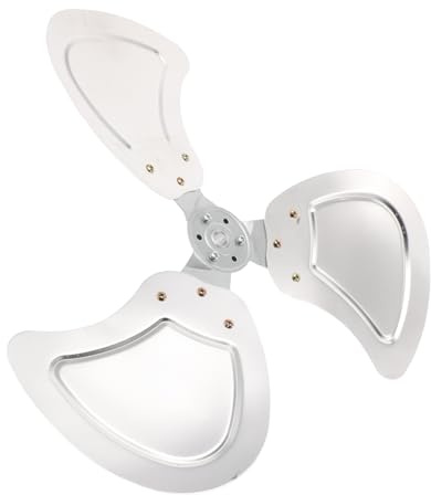 BATHVEVE Ventilador Industrial de Repuesto de 18 Pulgadas de Aluminio para Ventilador de Piso Silencioso Uso y Comercios