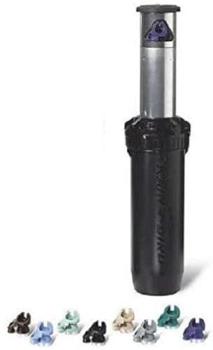 RainBird Falcon PC SS mit Edelstahl Aufstieger Versenkregner, Schwarz, 21 x 7 x 7 cm