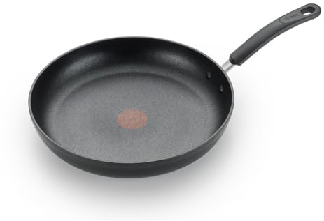 T-fal 2100103840 Titanium Advanced Cookware Fry Pan, Aluminum, Black