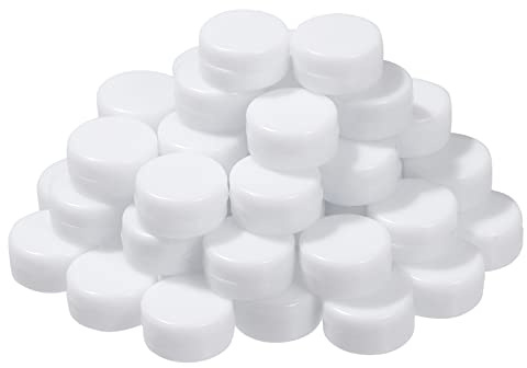 Toddmomy 50Pcs Plastic Rattle Box Inserts 0.87 Inch Baby Noise Makers for Infant Toys, White, Ideal for Stuffed Animals and Diy Projects