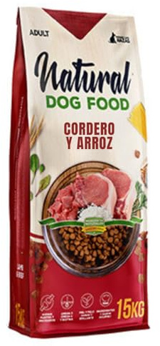Natural Dog Food Cordero y Ternera - Pienso Premium para Perros Adultos Pequeños y Grandes, Todas Las Razas, Alimento Seco Natural (15 KG.)