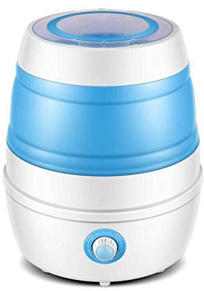 Lavadora de Ropa Portátil, Tina de Lavandería Plegable con Secadora de Centrifugado para Viaje de Negocios en Casa