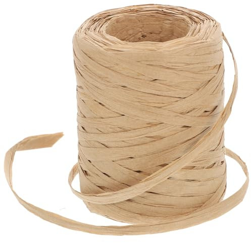 LIFKOME Cuerda De Papel De Embalaje Diy Cuerda De Papel De Rafia Navideña De De Para Envolver Regalos De Navidad Decoración Para Regalos De Navidad De Para Etiquetas Diy