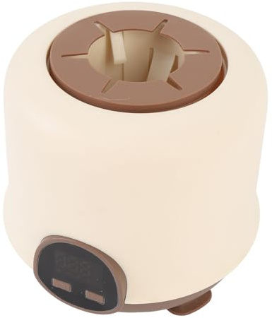 Fabater Nutrizione Infantile a Cordone Fornisce un Tempo di Agitazione Regolabile -Mixer di Elettronici per L'infanzia PP e Silicone (BROWN)