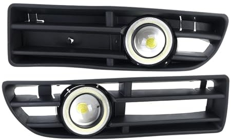 Faro fendinebbia per Auto Faro fendinebbia per Auto per VW per Jetta per Bora per Mk4 1999-2004 Faro fendinebbia a LED per paraurti Anteriore Griglia DRL Faro Anteriore Parte
