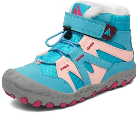 Mishansha Botas Invierno Niño Niña Botas Invierno | Forro cálido, Antideslizante, Puntera Reforzada