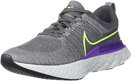 Nike Men's React Infinity Run FK 2 Trainers, Darkgray, 9.5 UK
