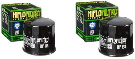 DB PARTS 2 Stück Ölfilter passend für Suzuki 650 SV XA Abs (CX1246) 2018