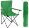 ZOPPER Folding Camping Chair Green Portable Chair with Cup Holder Compact & Lightweight Garden and Other Occasional Outdoor Use Ideal for Caravan trips, BBQs, Beach, Picnic, and Travelling