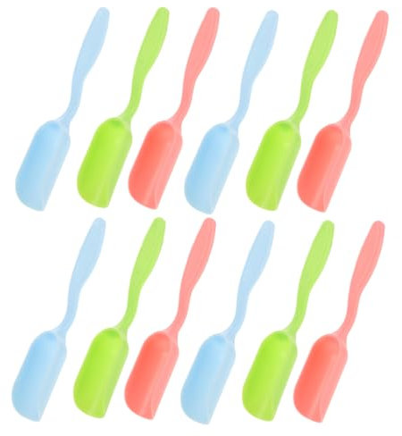 Levemolo 20stücke Teiliges Mini Pflanzset Kunststoff Gartentools Für Aussaat Und Bodenbearbeitung Leichte Tragbare Pflanzschaufeln Für Topfpflanzen Und Blumenbeete Vielseitig Und Langlebig