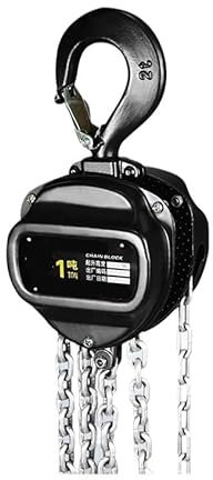 AMEHRU Handkettenzug, umgekehrte Kette, 1/3/Tonnen-Hebezeug, Hebezeug, manuelle Hebezeuge(1 ton 6m)